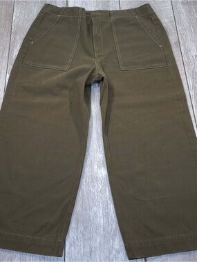 rag & bone women’s Olive Green Cargo-Style jean/pants   size 32